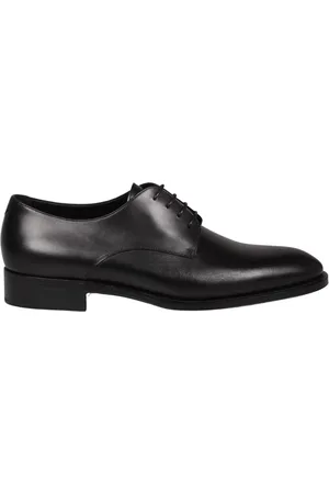 Saint Laurent Adrien Leather Derbies