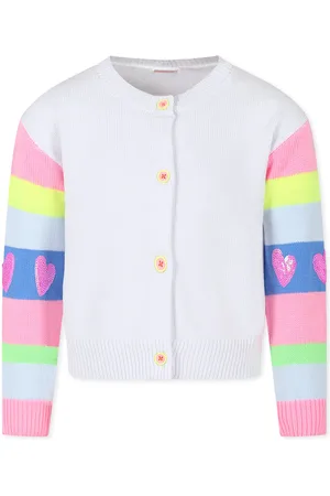 Billieblush Cardigan For Girl With Hearts