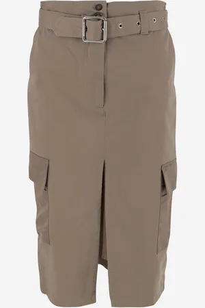 Pinko Stretch Cotton Skirt