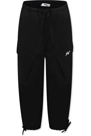 Msgm Trousers For Girl With Logo