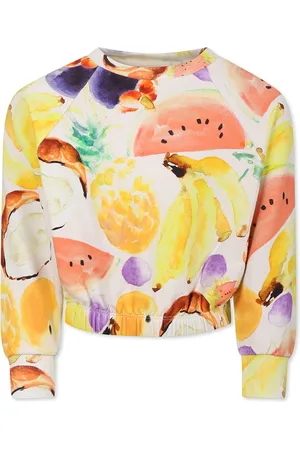 Molo Sweatshirt For Girl With Fruit Print
