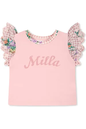 Camilla T-shirt For Baby Girl With Logo