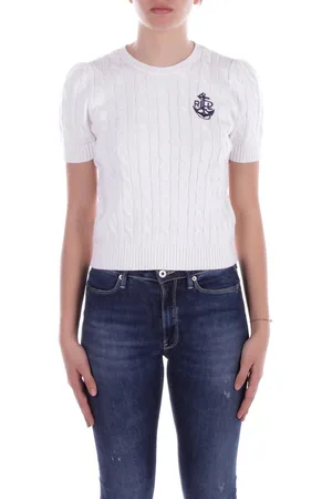 Ralph Lauren Cable-knit Short-sleeved Jumper