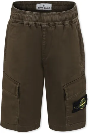Stone Island Shorts For Boy With Logo