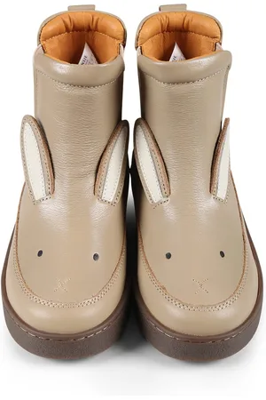 Donsje Ankle Boots For Kids With Rabbit