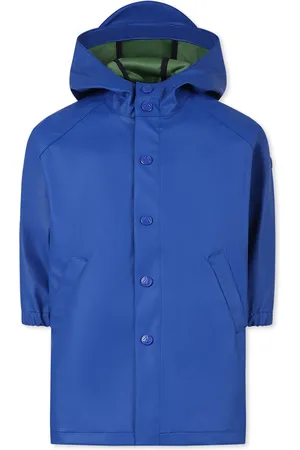 Petit Bateau Blue Raincoat For Boy