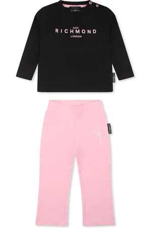John Richmond Suit For Baby Girl With Logo