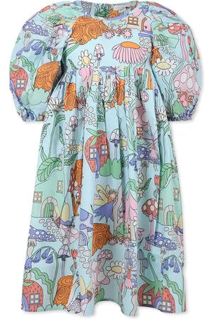 Stella McCartney Light Blue Dress For Girl With Fairy