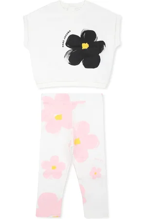 Marc Jacobs Suit For Baby Girl With Flowers