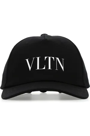 VALENTINO GARAVANI Black Cotton Baseball Cap