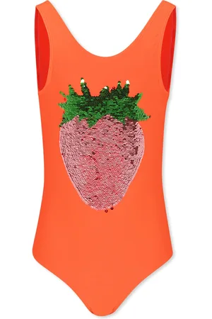 Molo Swimsuit For Girl With Strawberry