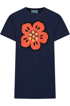 Kenzo Dress For Girl With Flower
