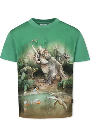 Molo T-shirt For Boy With Dinosaur Print