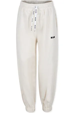 Msgm Trousers For Girl With Logo
