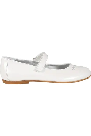 MONNALISA Ballet Flats For Girl With Logo