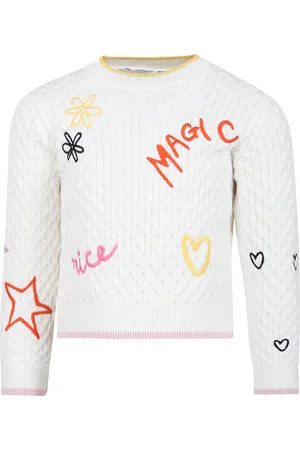 Stella McCartney Sweater For Girl With Embroidery