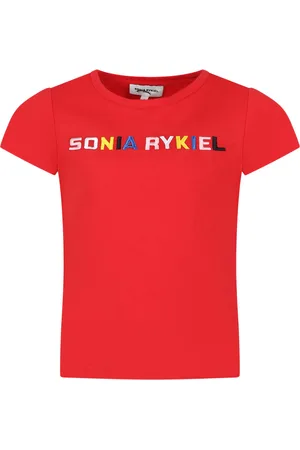 Sonia Rykiel Enfant T-shirt For Girl With Logo