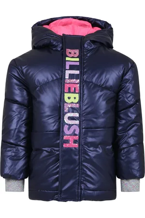 Billieblush Padded Coat With Sequined Logo For Girl