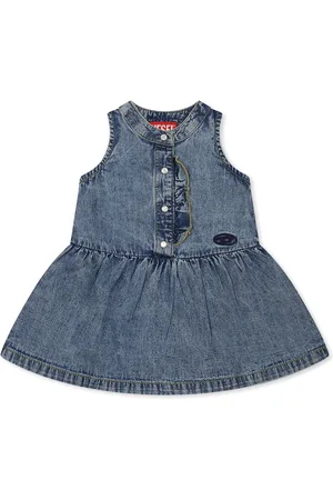 Diesel Dress For Baby Girl With Logo