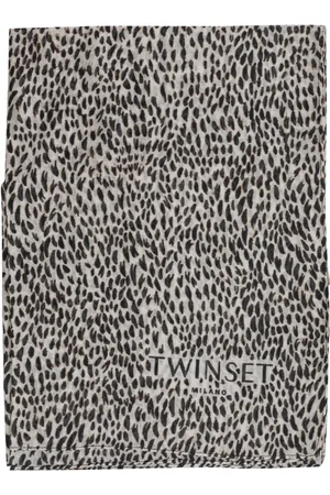 Twin-Set Animalier Print Stole