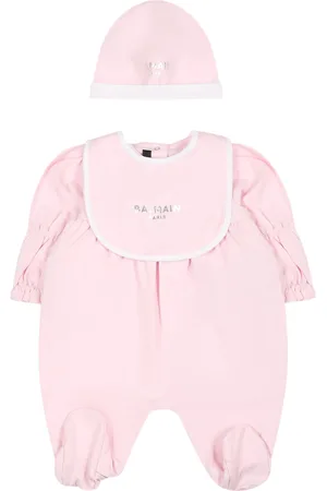 Balmain Set For Baby Girl With Logo