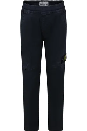 Stone Island Trousers For Boy With Compass