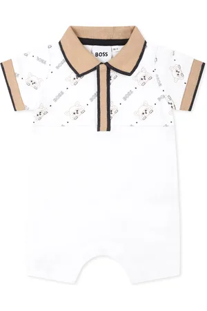 HUGO BOSS Romper For Baby Boy With Logo