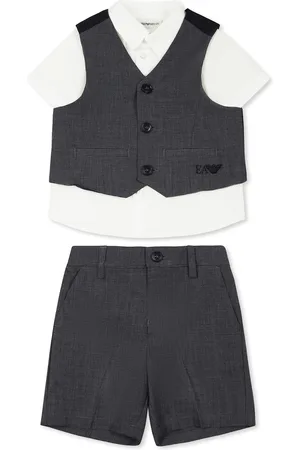 Emporio Armani Set For Baby Boy With Iconic Logo