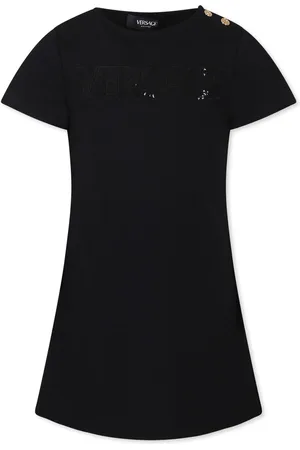 VERSACE Dress For Girl With Logo