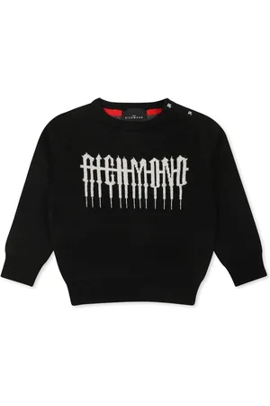 John Richmond Sweater For Baby Boy With Logo