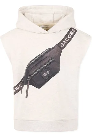 Marc Jacobs Sweatshirt For Boy With Pouch Print