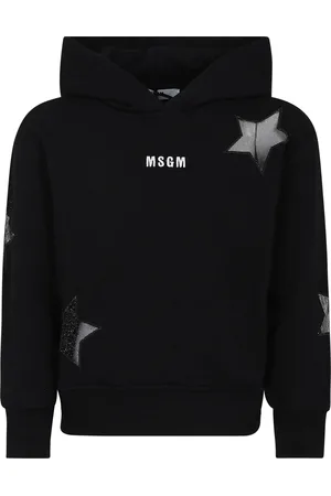 Msgm Sweatshirt For Girl With Logo And Stars