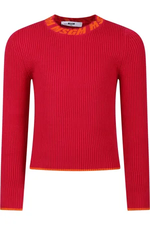 Msgm Turtleneck For Girl With Logo