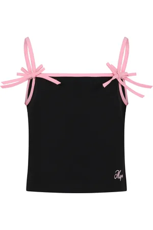 Msgm Top For Girl With Logo
