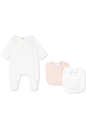 Chloé Babygrow Set For Baby Girl With Logo