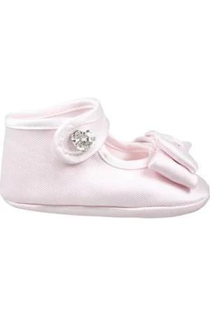 MONNALISA Flat Shoes For Baby Girl With Bow