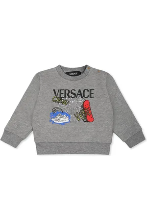 VERSACE Sweatshirt For Baby Boy With Logo