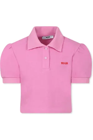 Msgm Polo Shirt For Girl With Logo