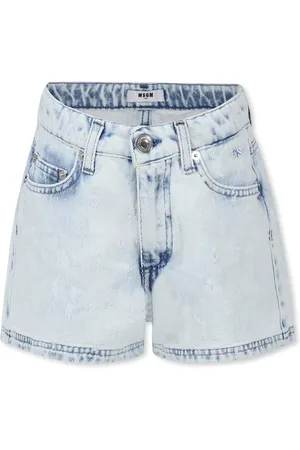Msgm Shorts For Girl With Logo