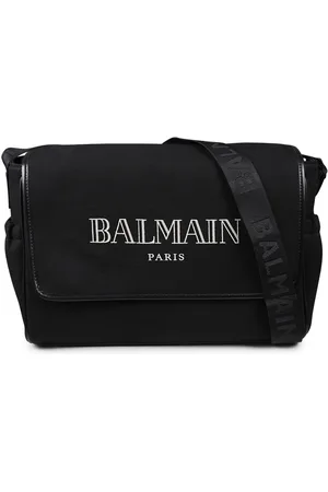Balmain Changing Bag For Babykids With Beige Logo
