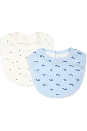 Petit Bateau Bib Set For Baby Boy With Stars