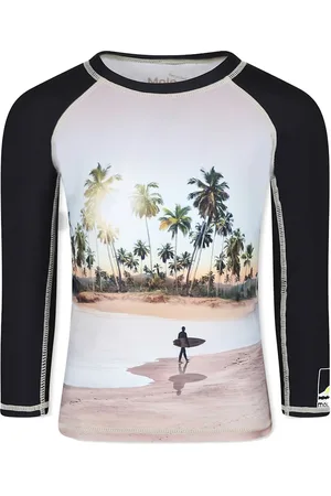 Molo Anti Uv T-shirt For Boy With Palm Tree