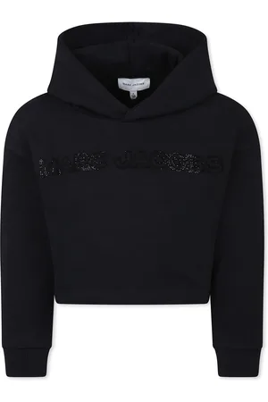 Marc Jacobs Crop Sweatshirt For Girl With Logo