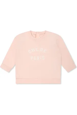 Chloé Sweatshirt For Baby Girl With Logo