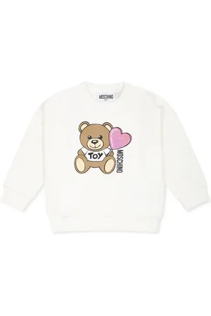 Moschino Sweatshirt For Baby Girl With Teddy Bear