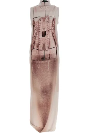 Jean Paul Gaultier The Draped Trompe-l Il Corset Dress