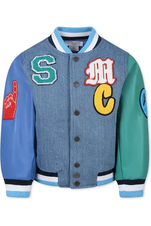 Stella McCartney Bomber Jacket For Boy With Embroidery