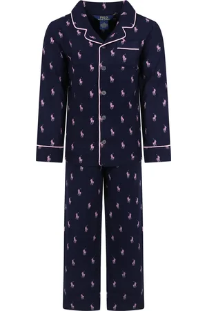 Ralph Lauren Pajamas For Girl With Iconic Pony