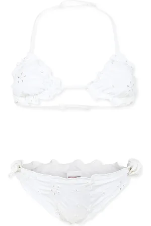 MC2 SAINT BARTH Bikini For Girl With Flowers