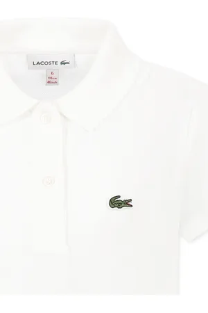 Lacoste Polo Shirt For Girl With Crocodile